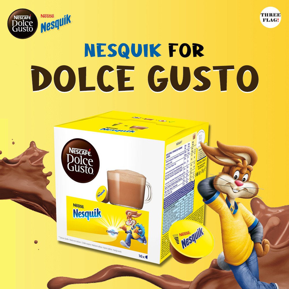 Dolce Gusto】Nestlé Dolce Gusto Capsules Nesquik High Calcium
