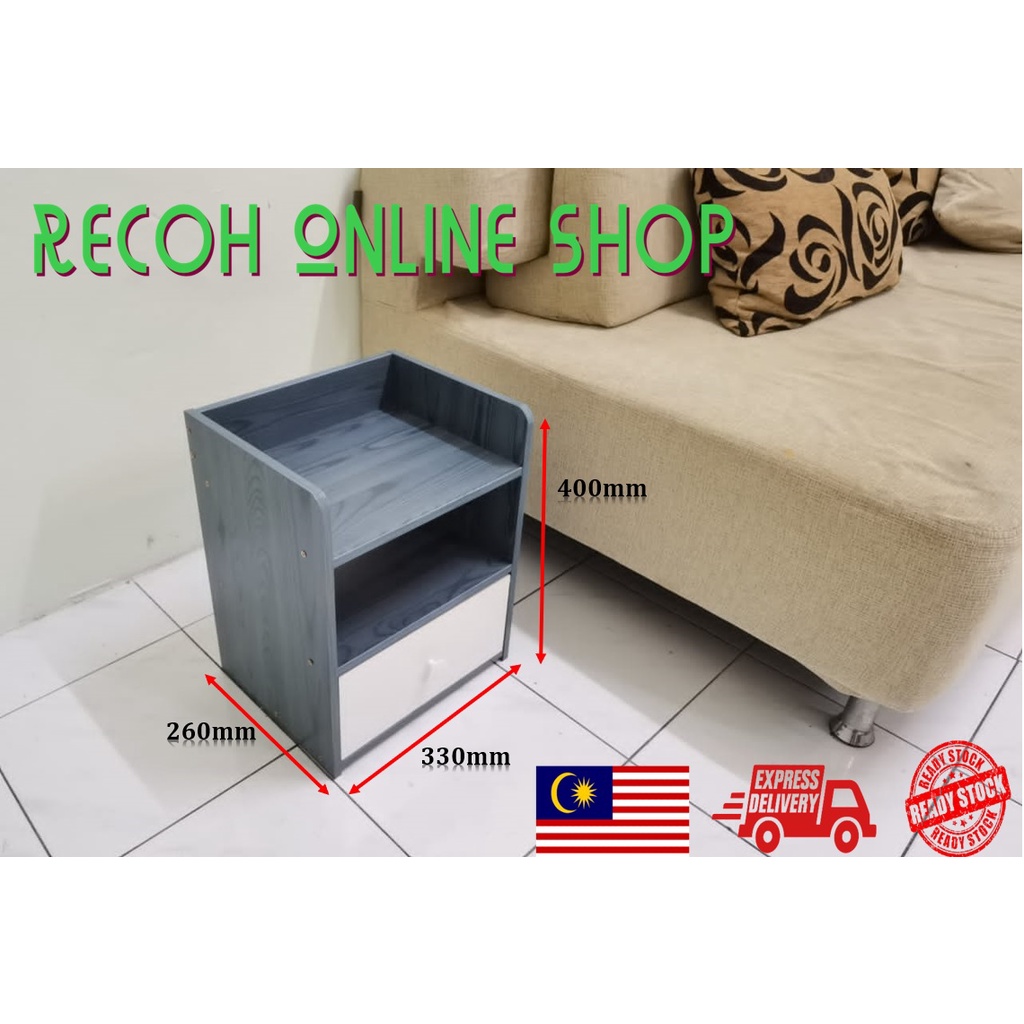 Waterproof Bedside Drawer Side Table Mini Storage Drawer Small Cabinet ...