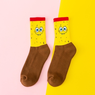 Spongebob basketball outlet socks