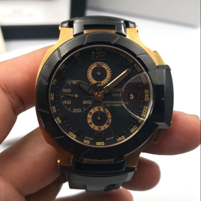 Tissot T-Race Rose Gold Chronograph Automatic Watch | Shopee Malaysia