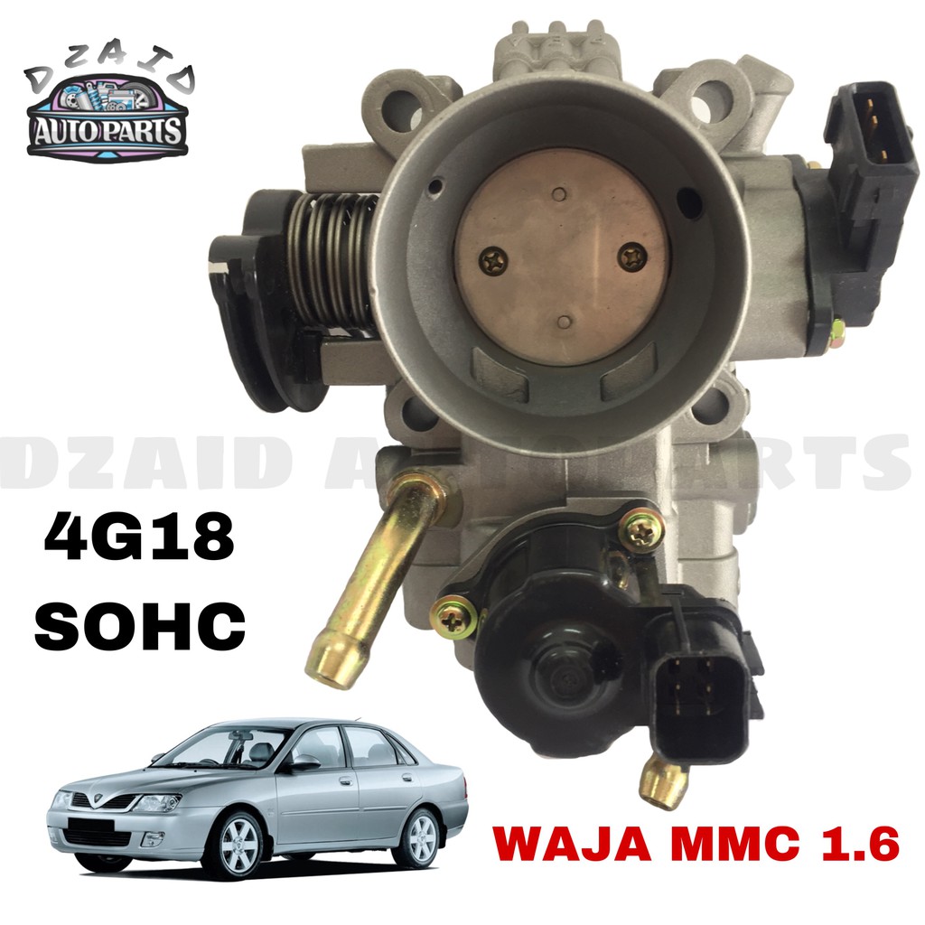 Throttle Body Proton Waja 1.6 Mmc 4G18 16V Sohc Shopee Malaysia