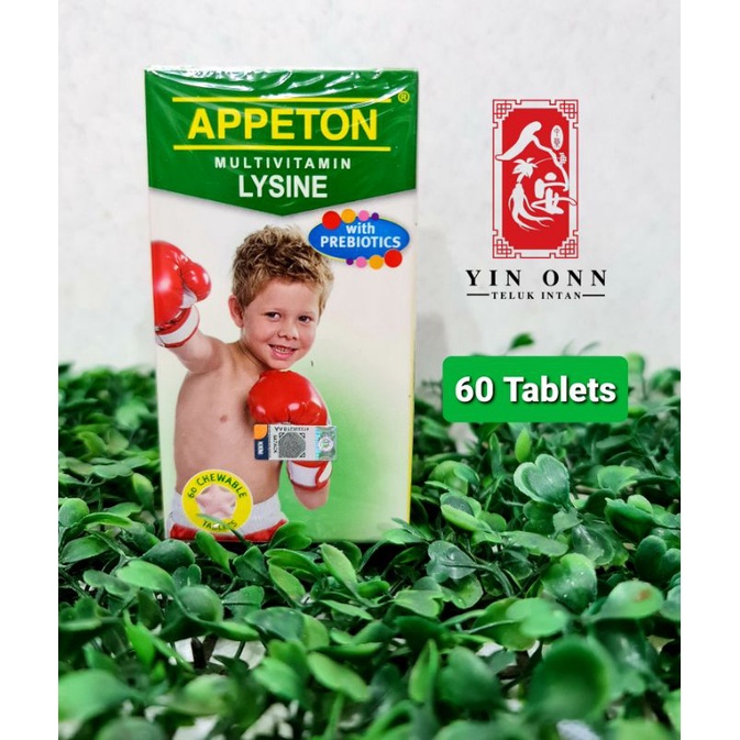 Appeton Multivitamin Lysine with Prebiotics 60Tabs Shopee Malaysia