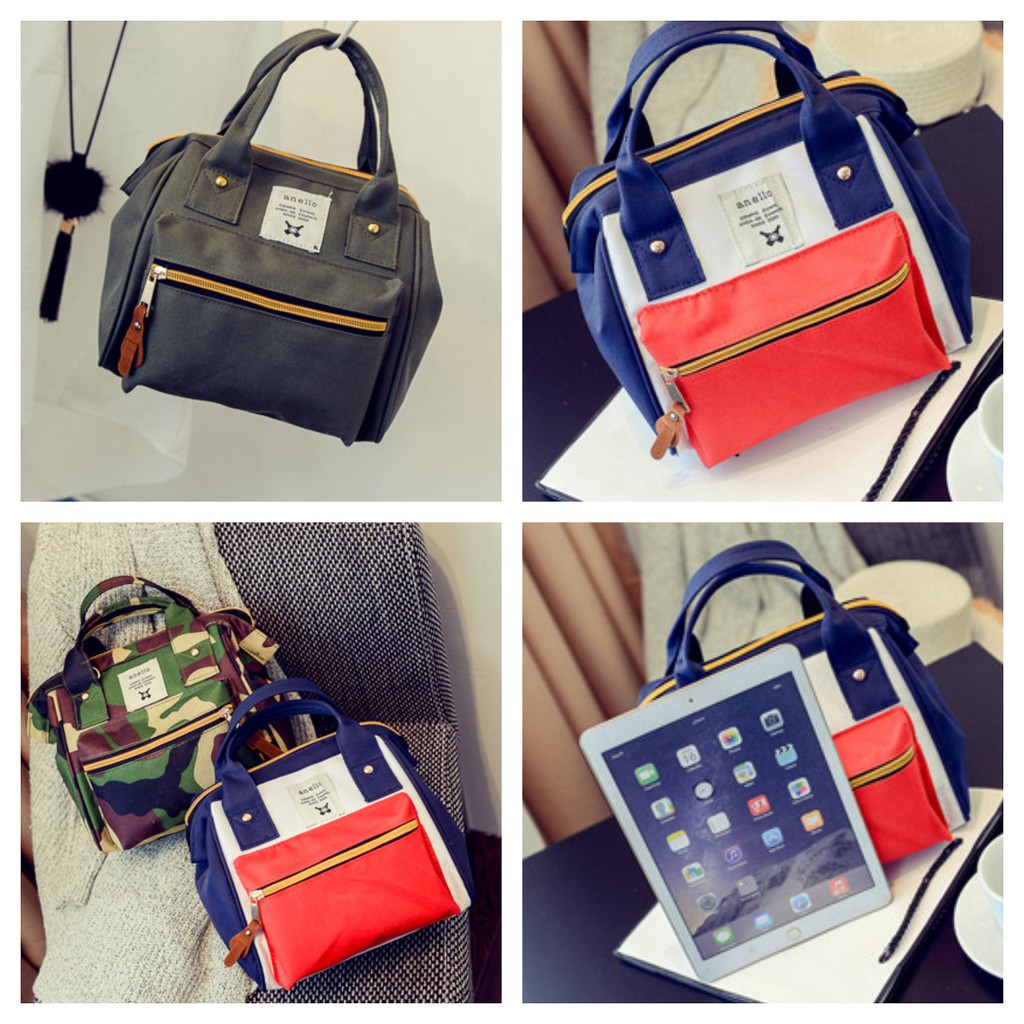 Ready Stock Anello Mini Japan Design 3 Way Sling Backpack Bag shoulder