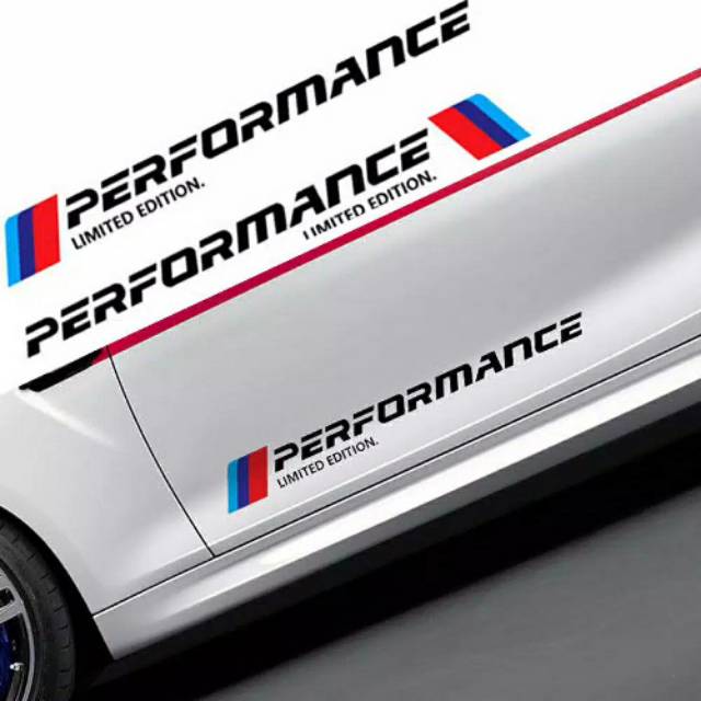 Cutting cool bmw performance car stickers limited edition | Shopee Malaysia