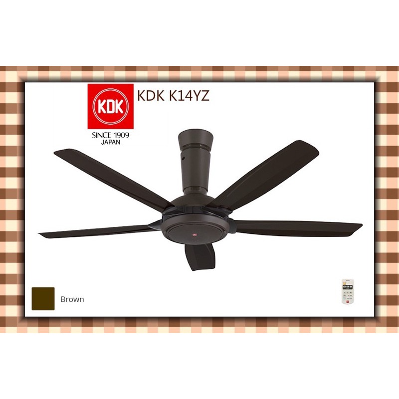 KDK K14YZ Remote Fan Shopee Malaysia