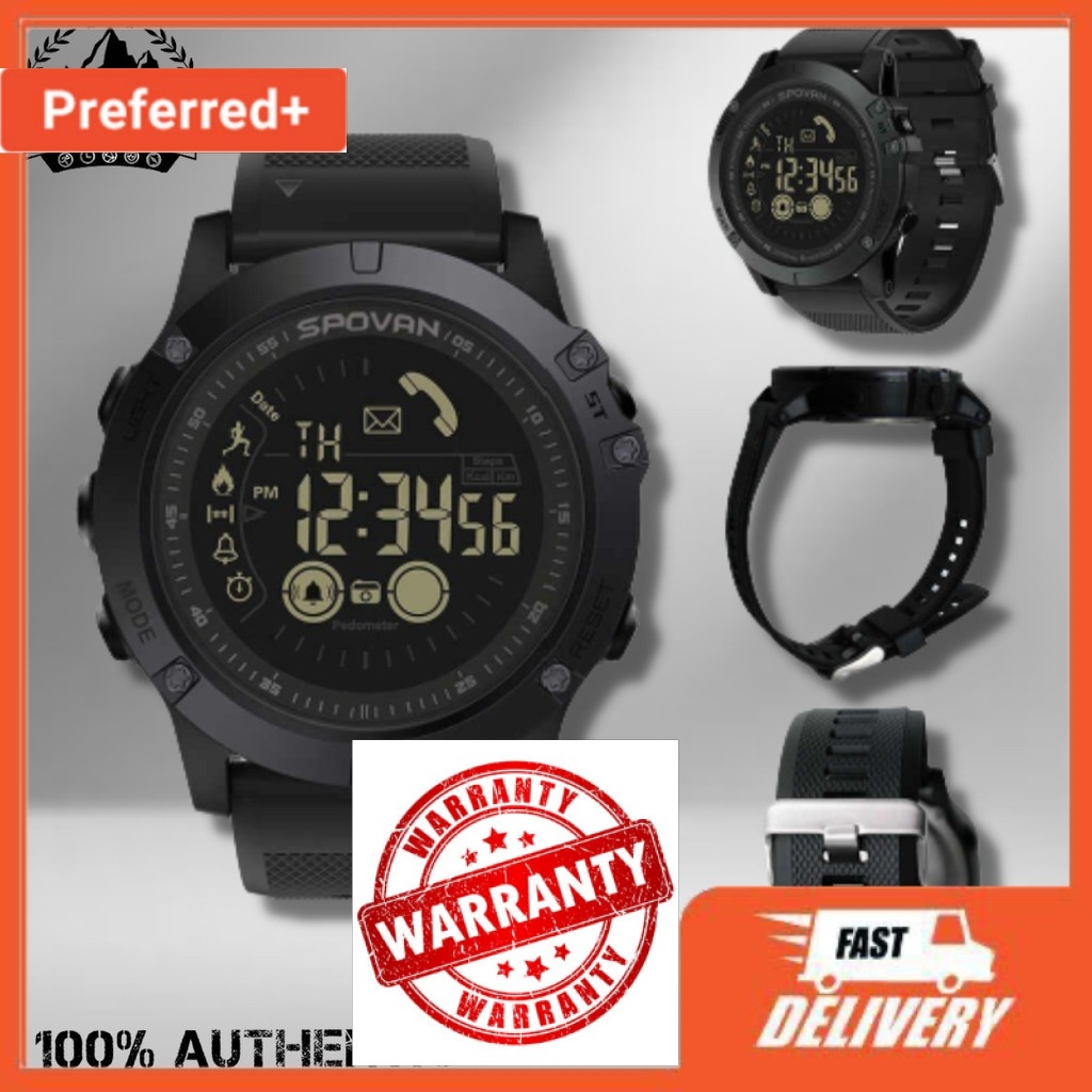 rugged spovan smart watch