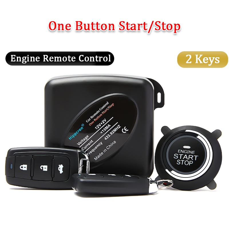 Car Central Door Lock Remote Control Keyless Entry Push Start System