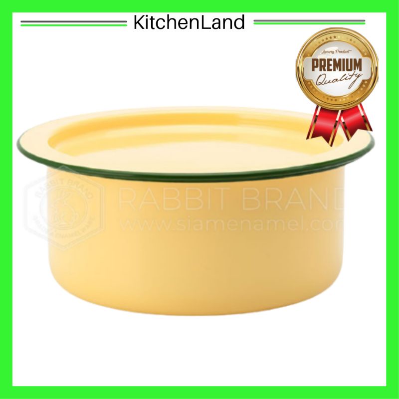 Classic Enamel Indian Pot 