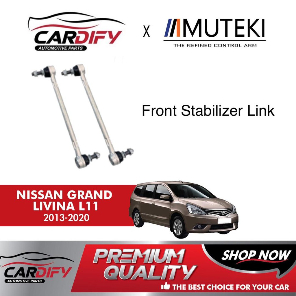 MUTEKI Front Stabilizer Link For Nissan Grand Livina L11 (20132023