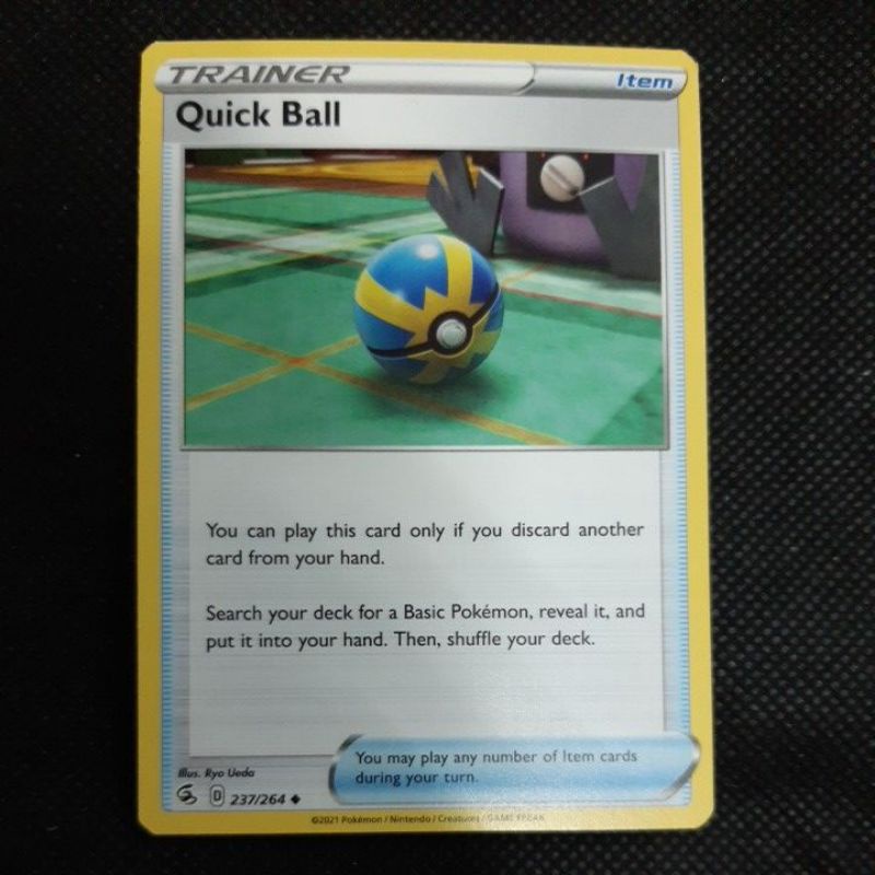 quick ball pokemon card value Quick Ball - 179/202 - Sword & Shield main image 0