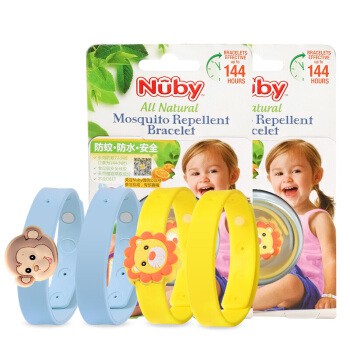 Nuby mosquito repellent bracelet hot sale