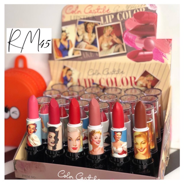 COLOUR CASTLE LIPSTICK 1BOX(24PCS) Shopee Malaysia