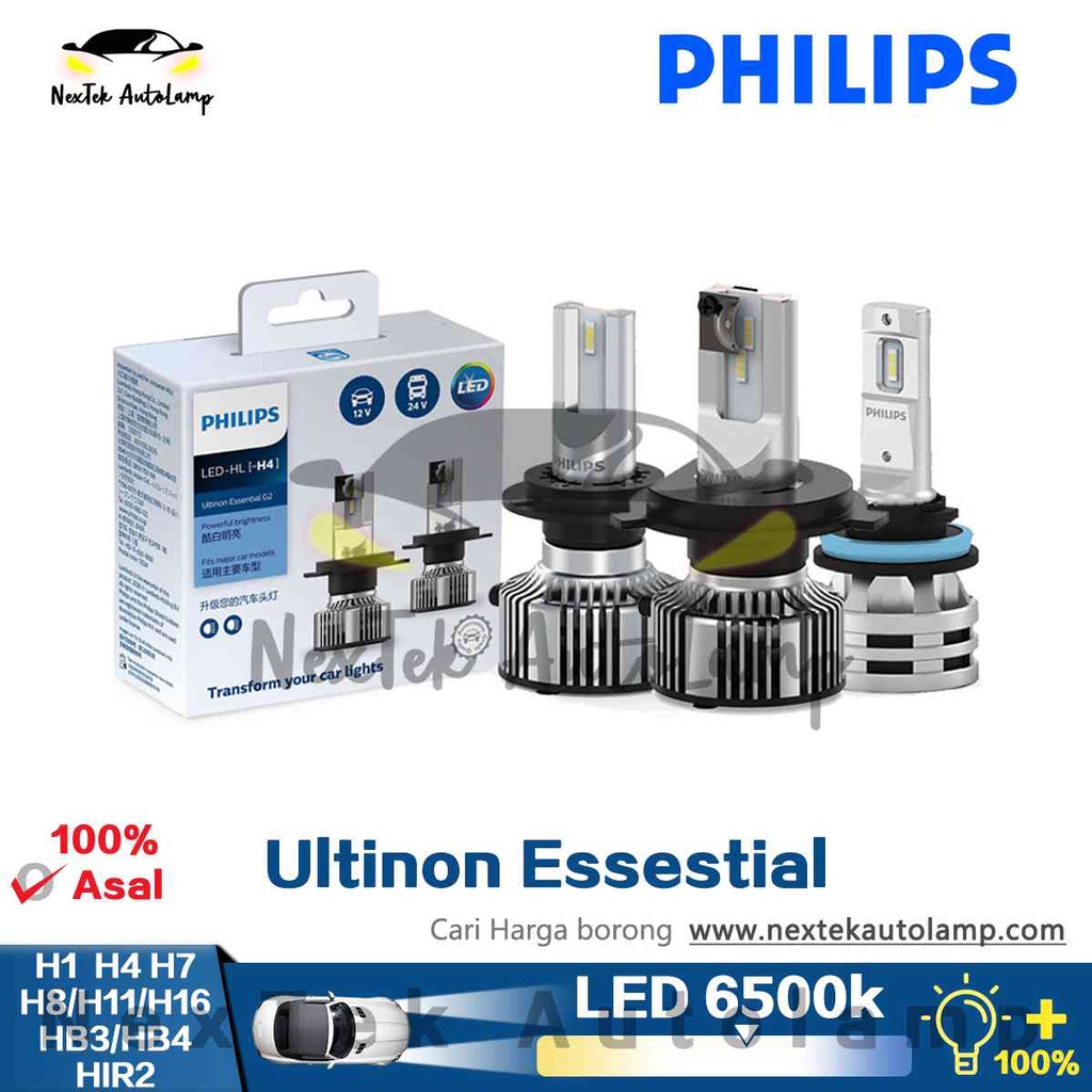 H11 LED G2 LED Philips Ultinon Essential H7 H1 H4 9012 HIR2 LED