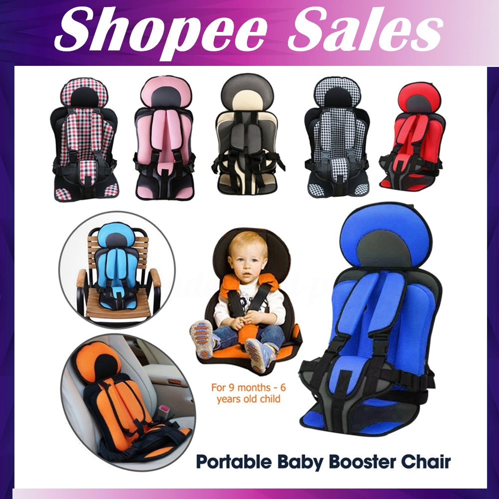 (Ready Stock KL)Portable Car Seat Kids Car Safety Seat For Child Baby