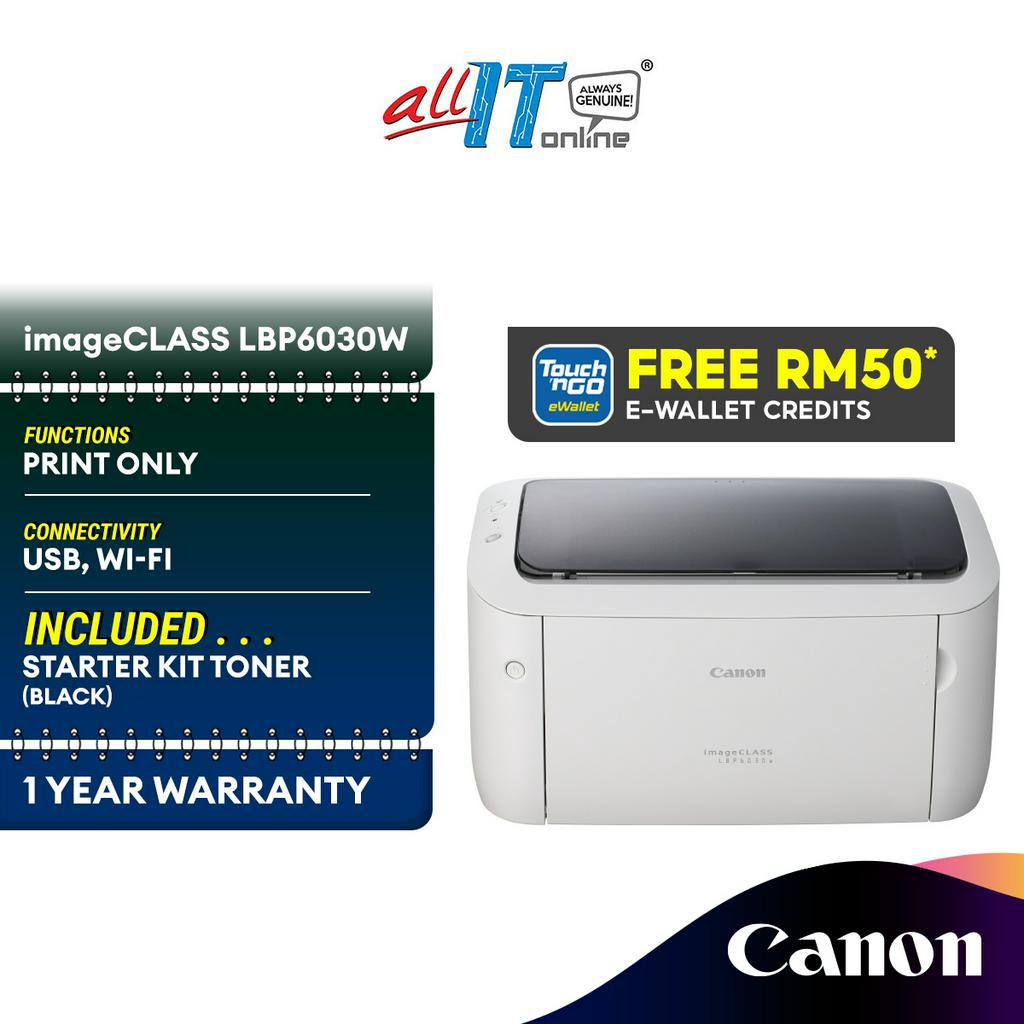 Canon Imageclass Lbp6030w Wireless Laser Printer Shopee Malaysia 1998