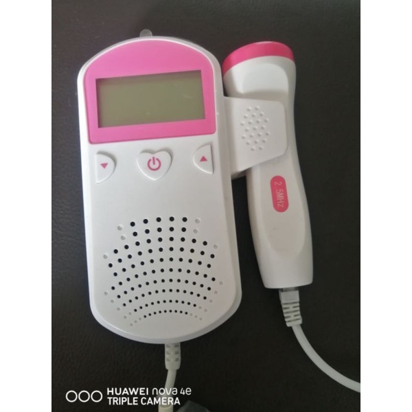 Fetal Doppler Heart Detector Monitor Pregnant Women (pre loved