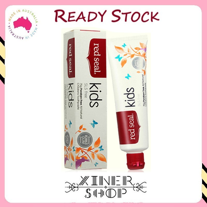 [EXP 08/2026] Red Seal Kids Toothpaste ( 75g )(From Australia) | Shopee ...