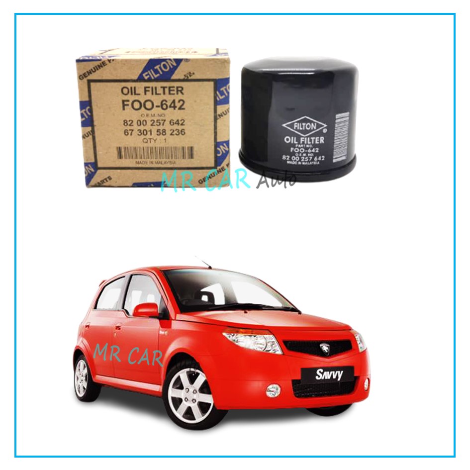 KNS Service Kit For Proton Savvy 1.2 Petrol 2005-2013 – Fuel, Air & Oil Filters