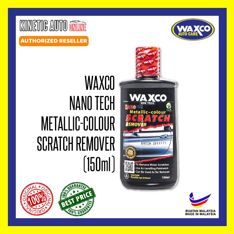 WAXCO Nano Tech Metallic-Colour Scratch Remover (150ml) | Shopee Malaysia