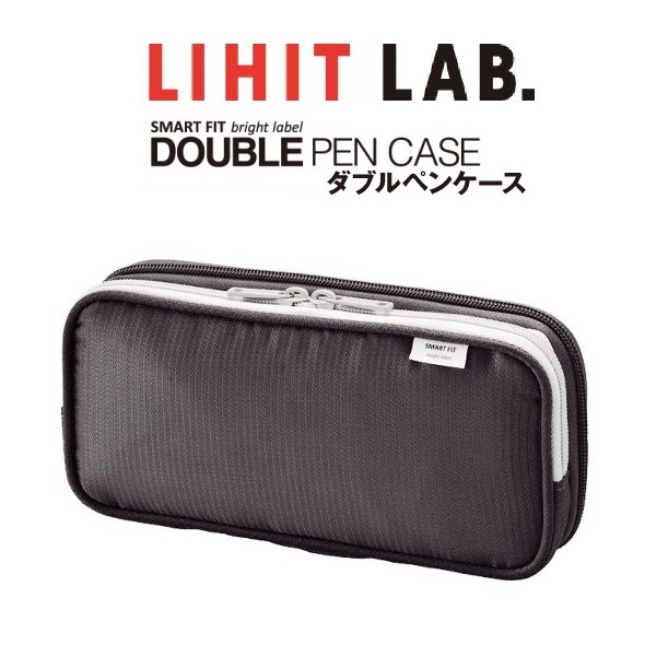 Original Lihit Lab Pen / Pencil Case Large Double Book Type Shopee