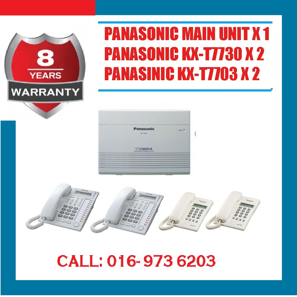 PANASONIC KXTES 824ML PABX KEYPHONE SYSTEM ( 2 YEARS WARRANTY ...