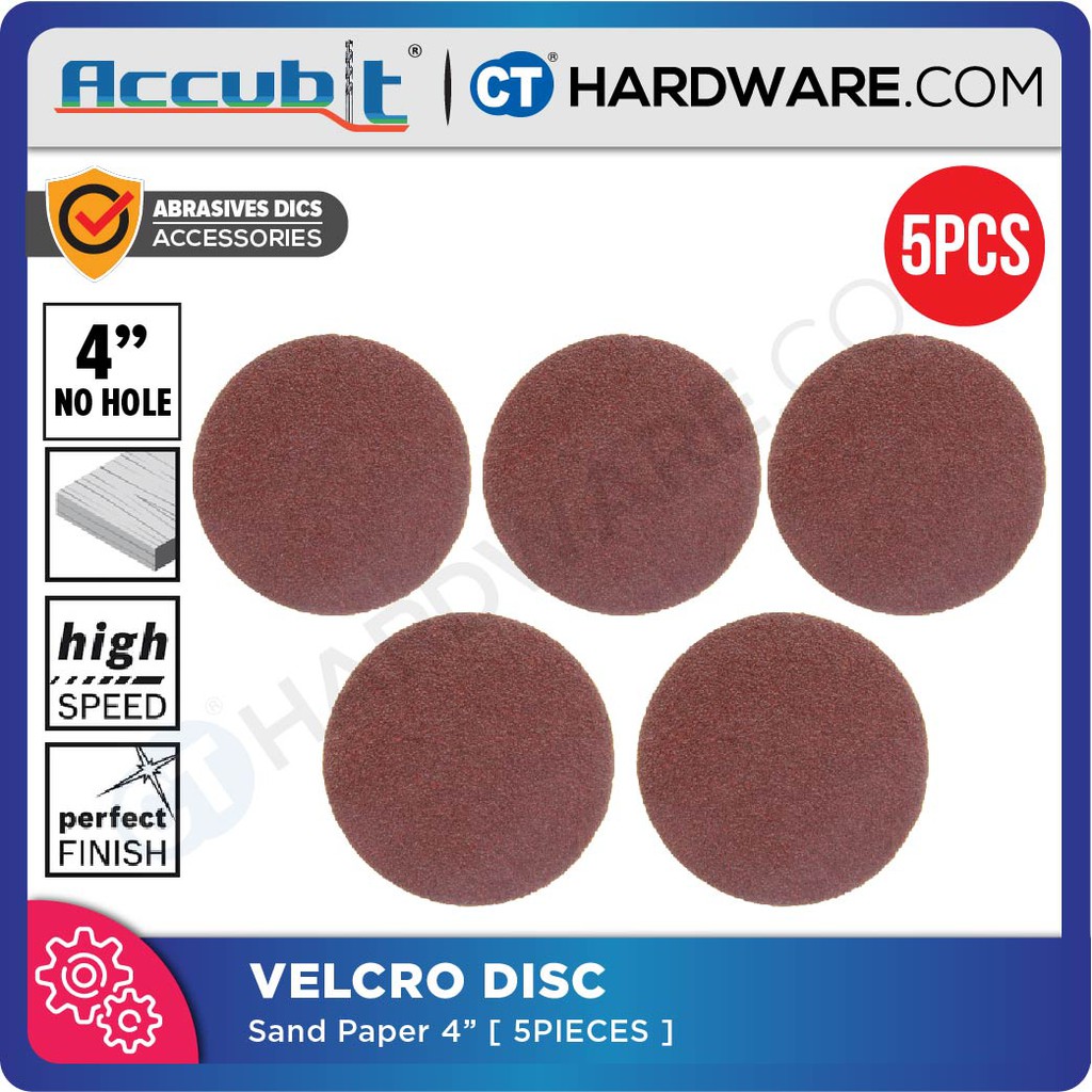 ACCUBIT VELCRO SAND PAPER 4