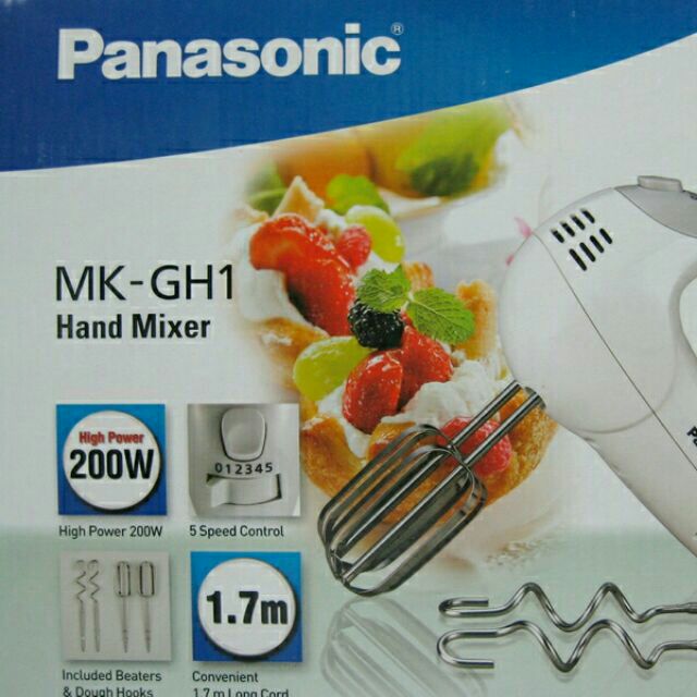 Panasonic Hand Mixer MK GH1 Shopee Malaysia