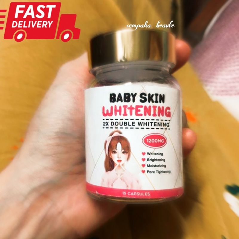 ORIGINAL 🦄 BABY SKIN WHITENING 2X DOUBLE WHITENING 🍊 BY QHAISYA BEAUTY