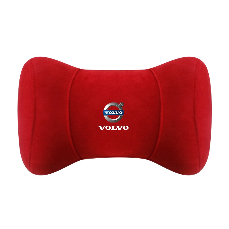 Suitable for Volvo Deerskin Pillow Headrest Neck Pillow Car Cervical