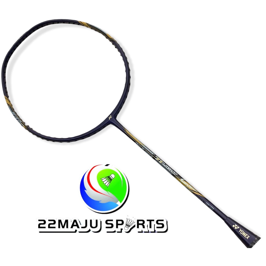 YONEX BADMINTON RACKET ARCSABER 71 LIGHT NAVY, GOLD ( FOC STRING ...