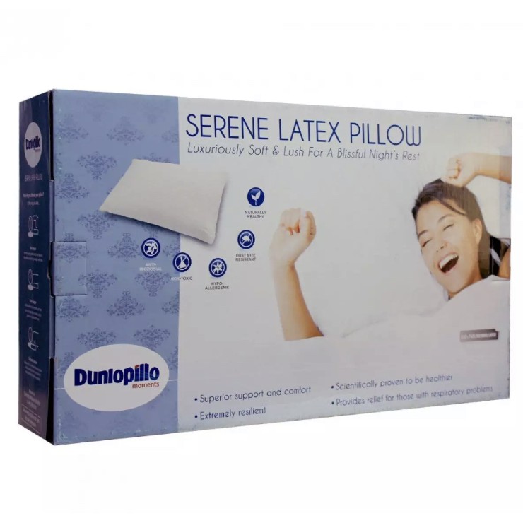 Dunlopillo Serene Latex Pillow Shopee Malaysia