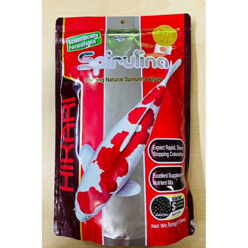 Hikari Spirulina Fish Food 500g Shopee Malaysia