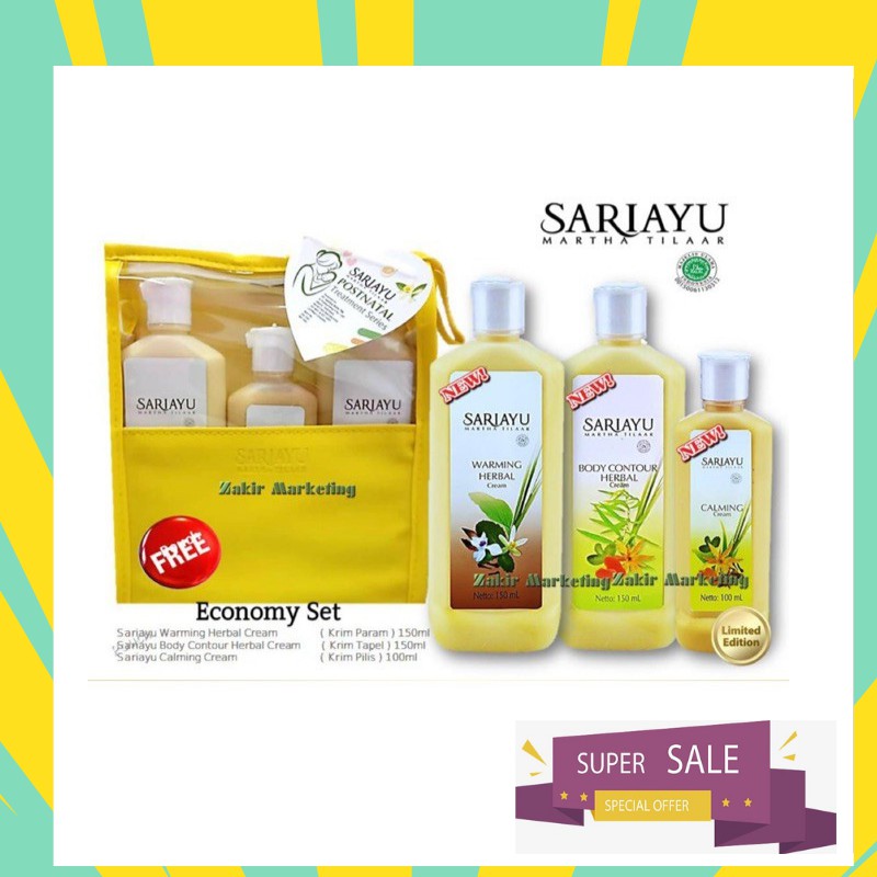 Big Promo Freegift Sariayu Set Bersalin In Kuning Original Set Lengkap Ibu Pantang