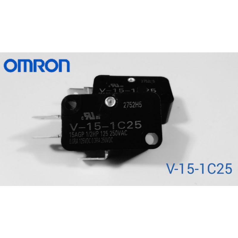 Original Omron V-15-1C25 limit micro switch | Shopee Malaysia