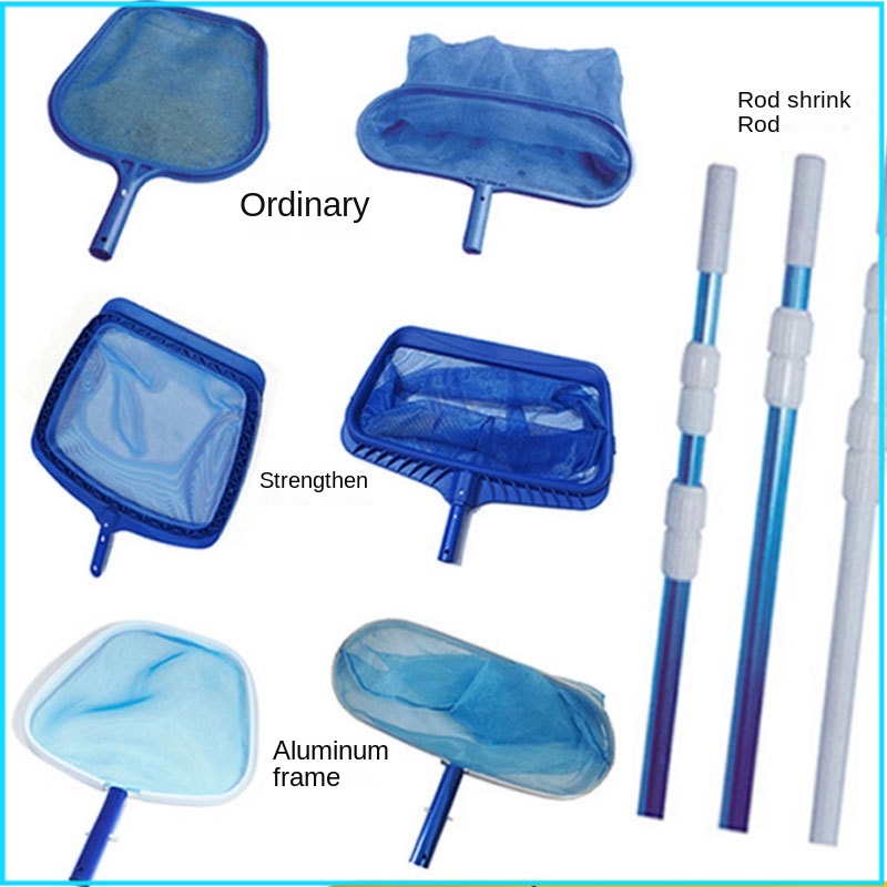 Swimming Pool Fishing Net Water Landscape Fish Pond Leaf Cleaning Tool Thickened Encryption Deep