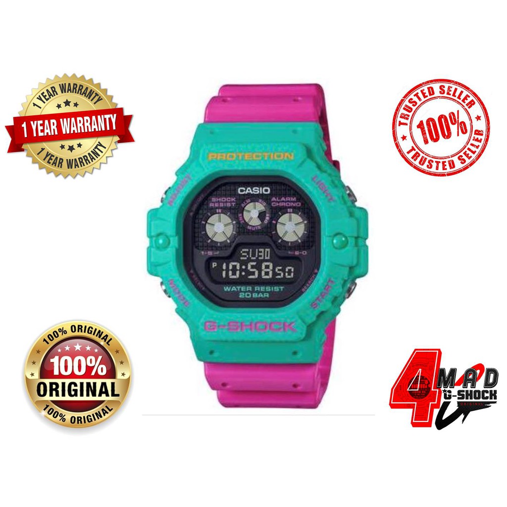 G SHOCK ORIGINAL DW5900 DN3 (TAPAK KUCING PADDLE POP) | Shopee