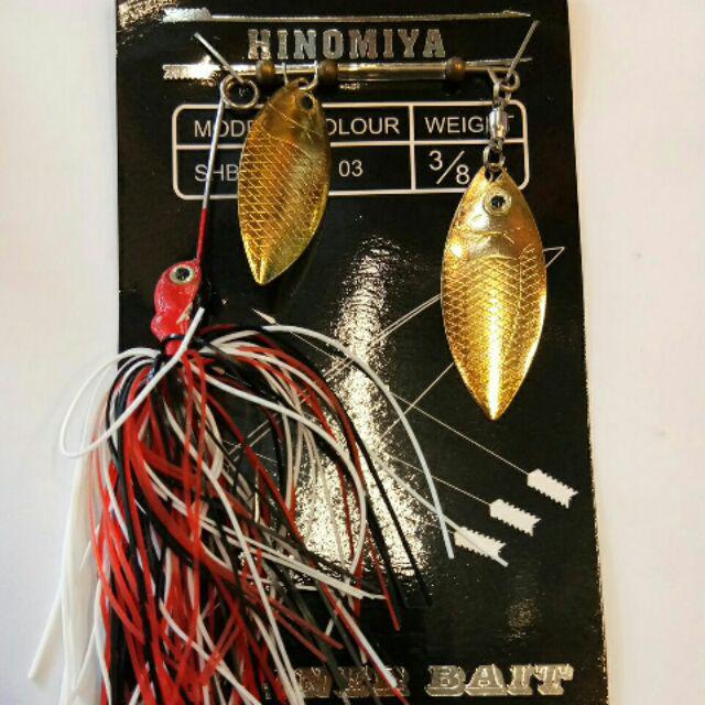 Hinomiya Spinner bait 3/8 oz Shopee Malaysia