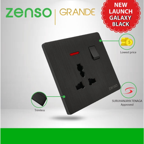 [Ready Stock][SIRIM] ZENSO Switch - Grande Galaxy Black Switches ...