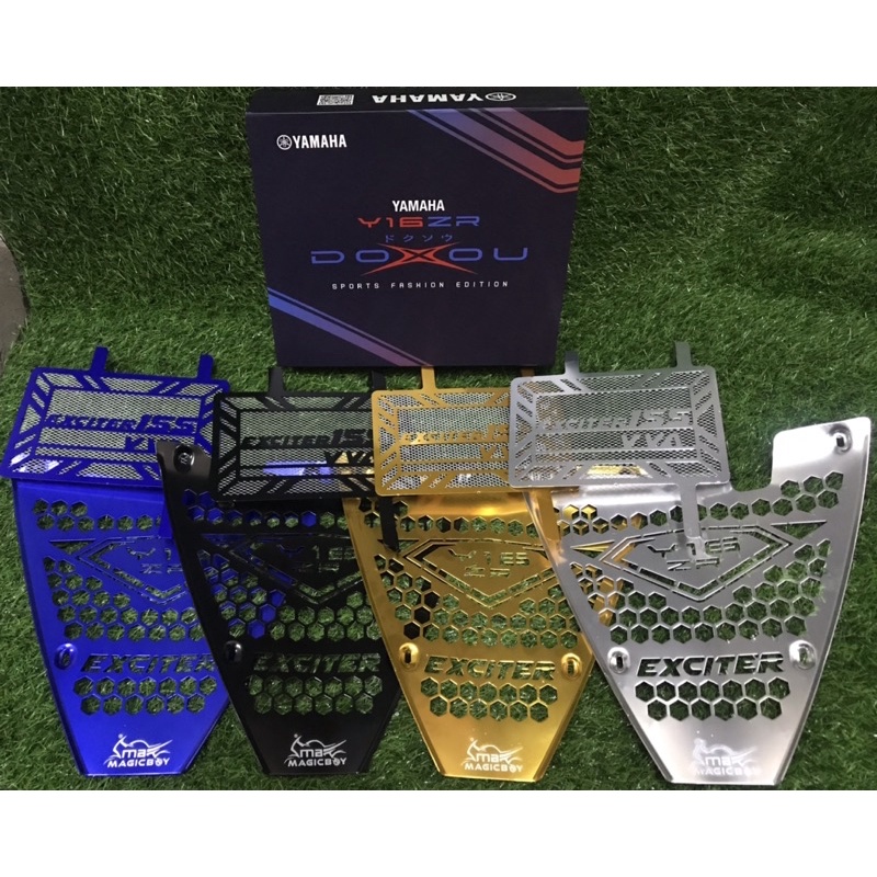 YAMAHA Y16ZR Radiator Cover & Enjine Cover Alloy Tebal Set (MagicBoy ...