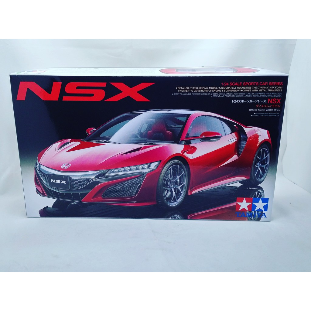 TAMIYA 51586 Karosserie-Satz Honda NSX 2016 | Breite: 188 mm | für Tourenwagen 1:10 | Online kaufen bei Modellbau Härtle