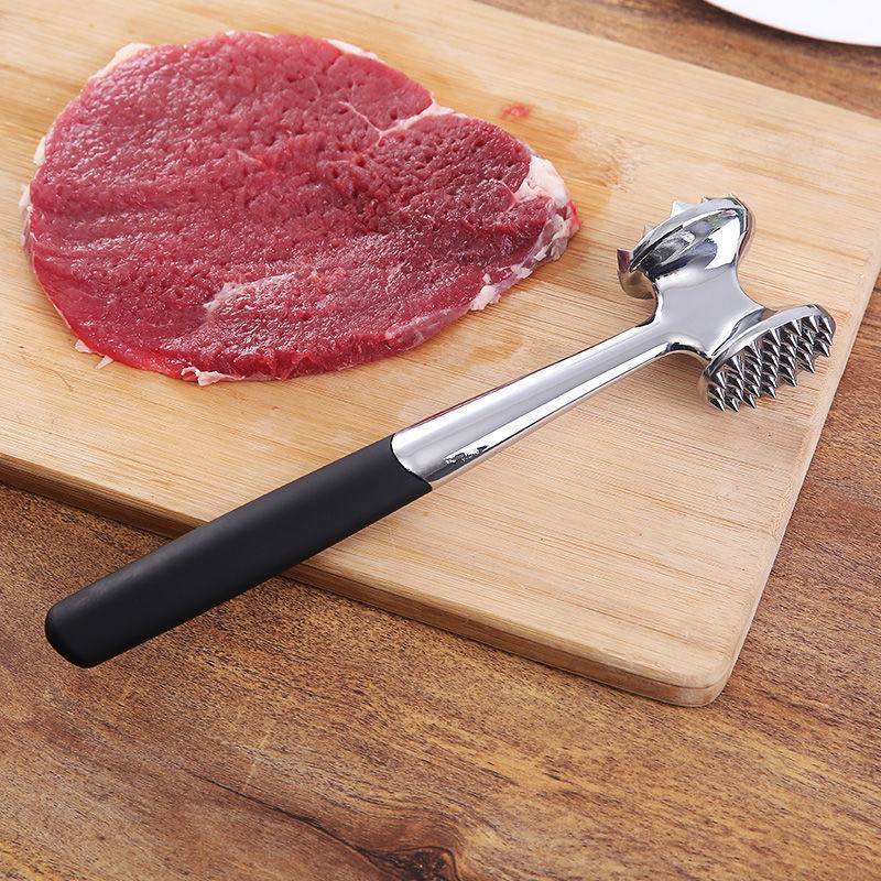 Two Sides Beef Pork Chicken Beater Meat Hammer Mallet Tenderizer Kitchen Tool