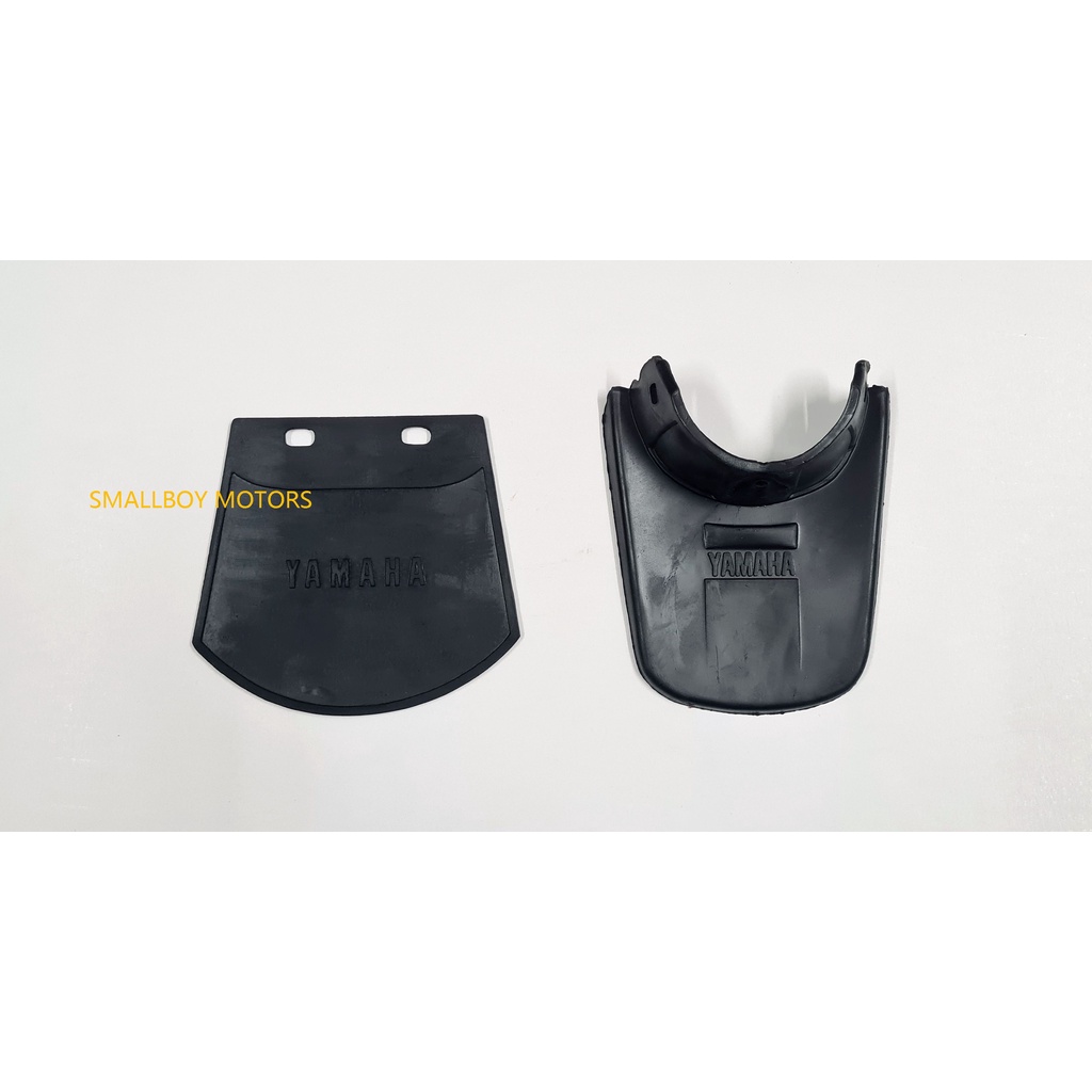 Universal Fit Front & Rear Mud Flaps For Yamaha Motorcycles - XVS, XV, FZS, RXS, RS, FJ, FJR, XJ, RD, XS, XJR