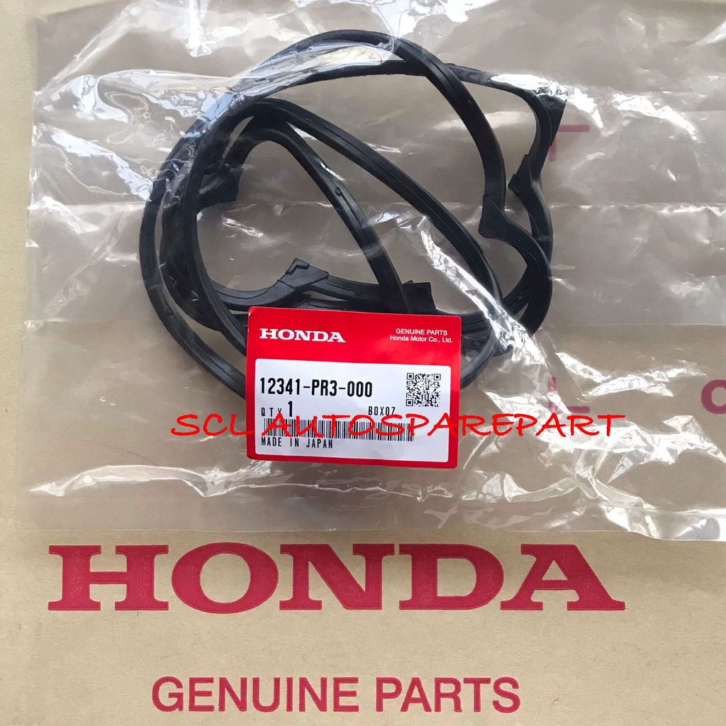 [ SCL AUTOSPARE ] 12341-PR3-000 Honda Genuine Valve Cover Gasket Honda ...