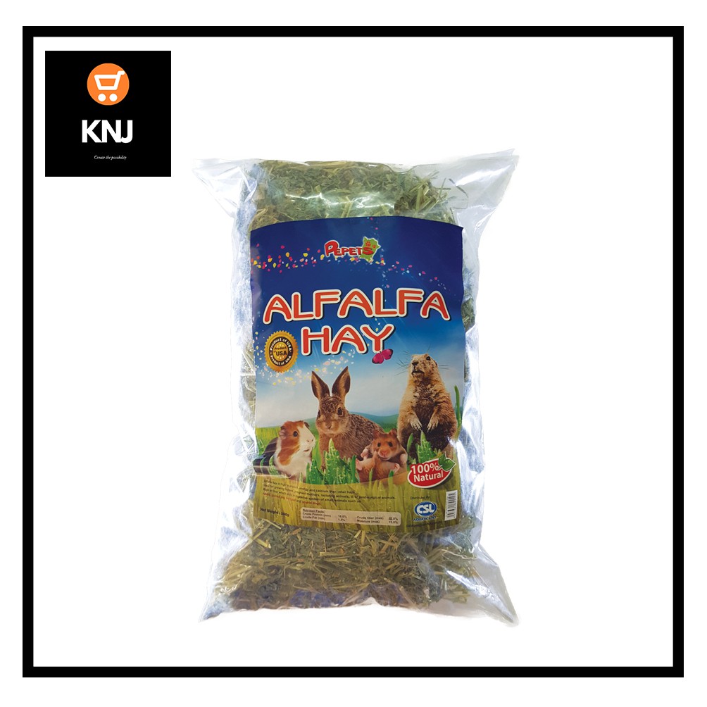 【1KG】 PEPETS® Alfalfa Hay/Timothy Hay/Rumput Kering (High Protein ... - High Protein Alfalfa Hay For Rabbits