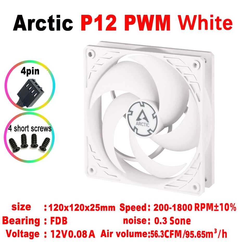 ARCTIC - Cooling F8 Ventola Di Raffreddamento - 1 X 80 Mm - 1 - 2000 - Foto 4