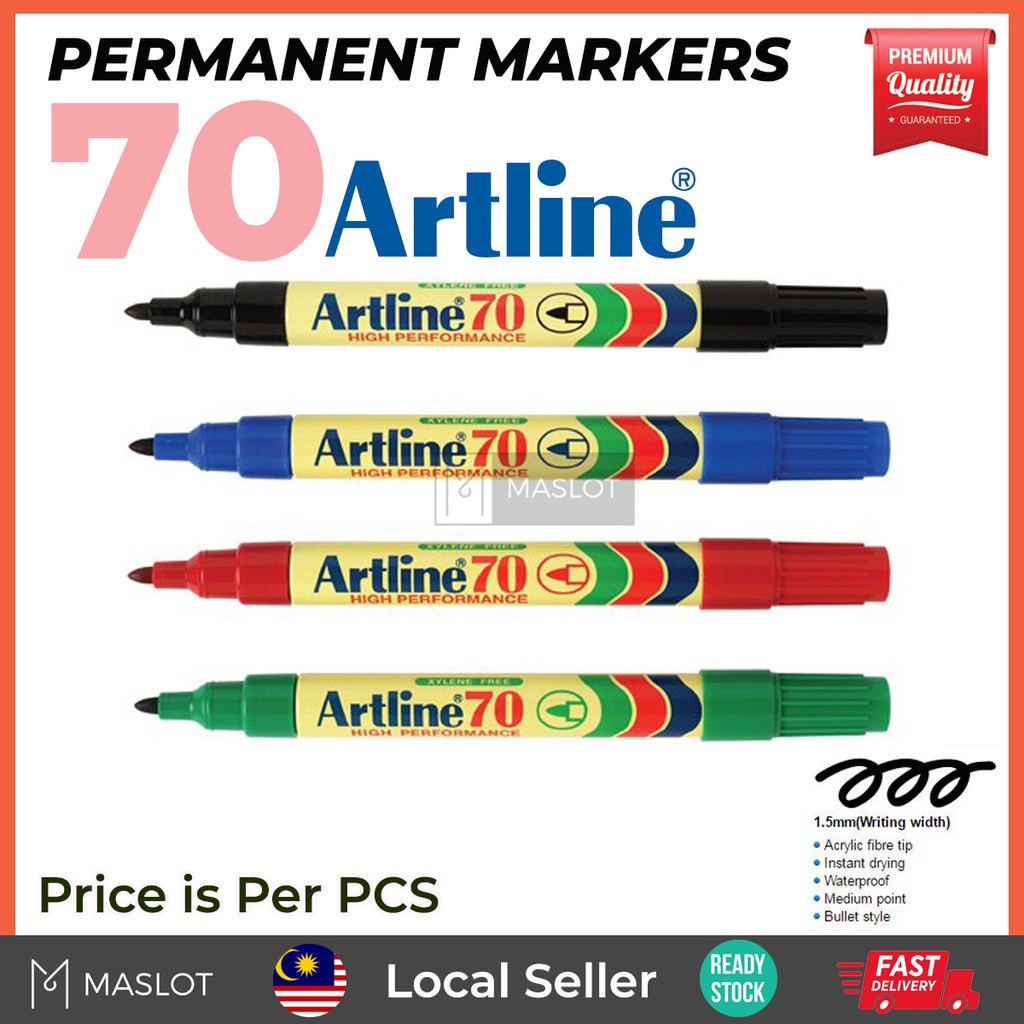 Artline 70 Permanent Marker Pen | Shopee Malaysia