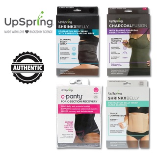 UpSpring Shrinkx Post Pregnancy Compression Belly Wrap-Ultra Slimming L/XL