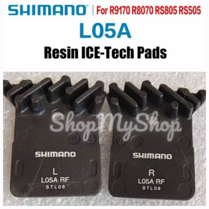 Shimano L03a L05a New Vesion Road Bike Hydraulic Disc Brake Pads With Fin Shopee Malaysia 0879