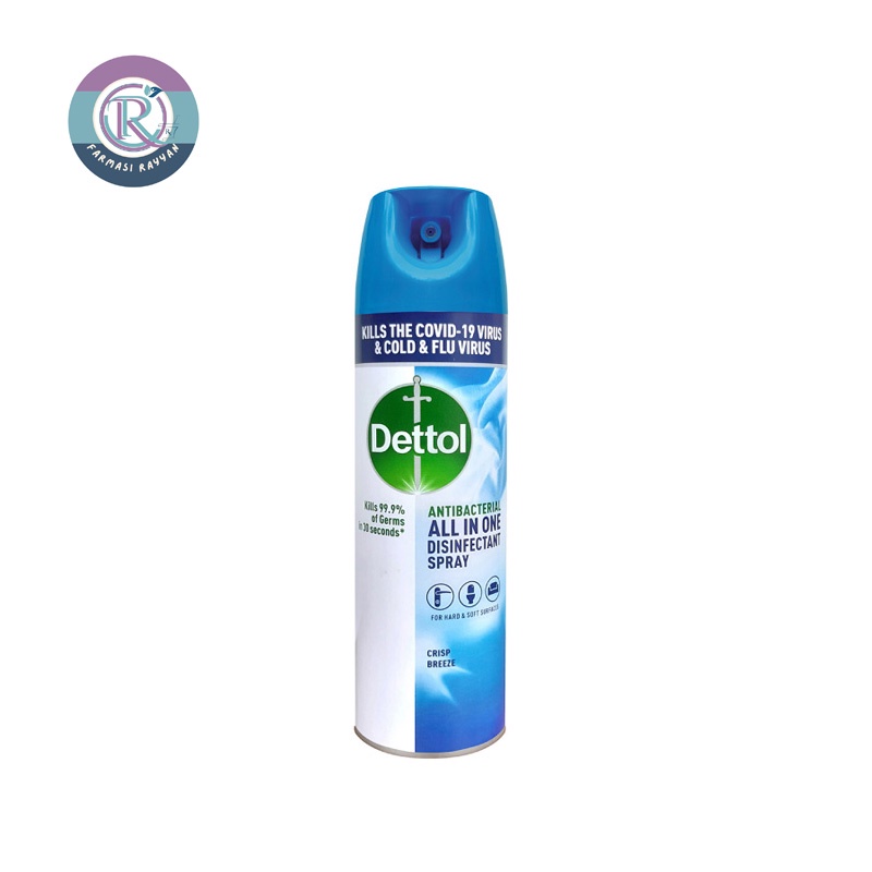 Dettol Disinfectant Spray Crisp Breeze 450ml Shopee Malaysia