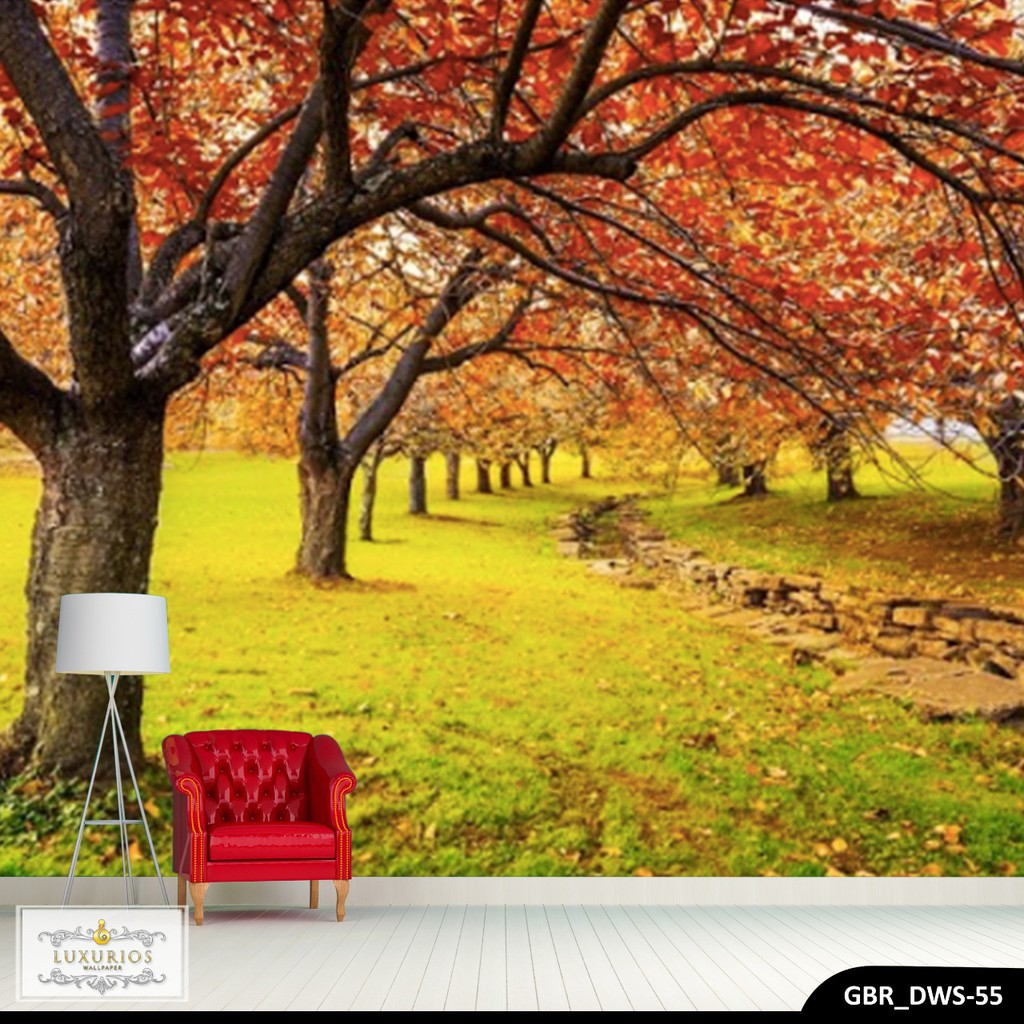 Wallpaper 3D WALLPAPER CUSTOM WALLPAPER Forest Wall WALLPAPER 6 ...